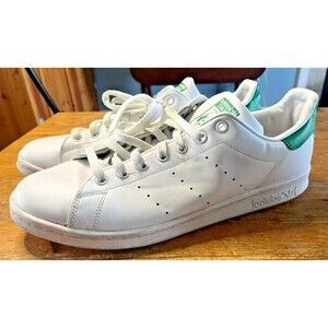 Adidas Stan Smith Sneakers Men's Size 13 White Green 698007 Shoes